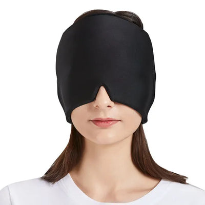 Migraine Relief Hat headache hat Gel Hot Cold Therapy lce Cap For Relieve Pain lce Hat Eye Mask Stress Pressure Pain Relief Migraine Relief Hat headache hat Gel Hot Cold Therapy