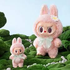 Labubu Monster Anime Character Plush Keychain