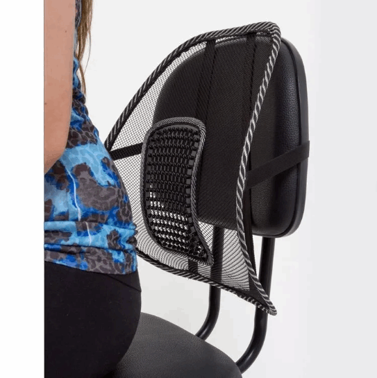 Back Support Chair Massage Mesh Cushion