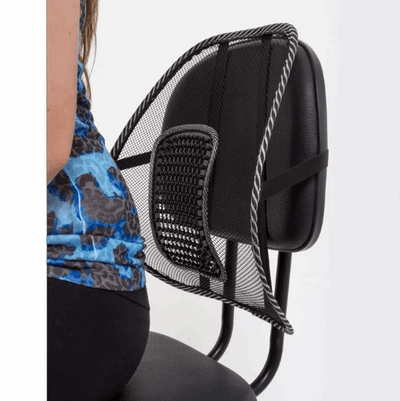 Back Support Chair Massage Mesh Cushion