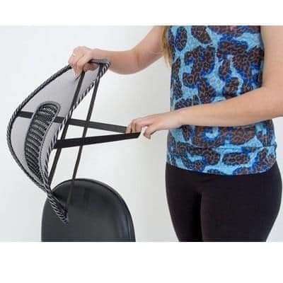 Back Support Chair Massage Mesh Cushion